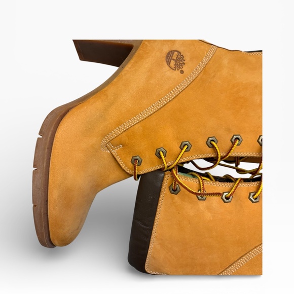 Timberland allington tan nubuck heel boots 8.5 - Picture 8 of 16